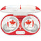 Canada Flag Light Wood Galaxy Buds Plus Skin